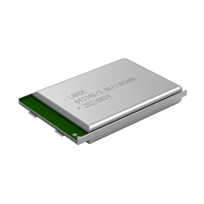 スマートカード用3.8V1300mAhリチウムポリマー電池